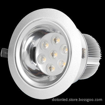 LED Ceiling Light with 7 x 1W Light Source, 100 to 240V AC Voltage, Focus and Expanse Light